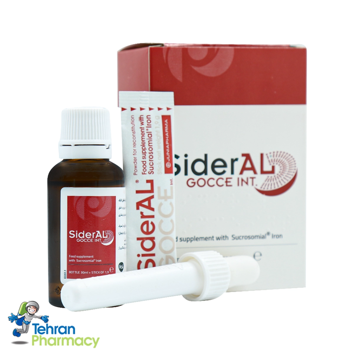 قطره سیدرال گوچه جونیا فارما - SiderAL GOCCE